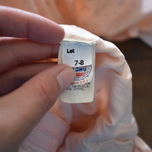 SOLD Vintage 60s Polka Dot Halter Pinup Midi Dress - Picture 7 of 8